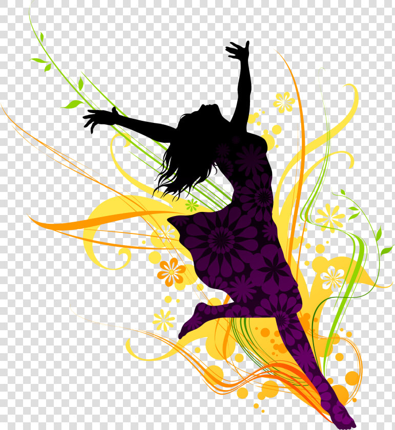 Dance Girl Png Clipart   Physical Education Dance Design  Transparent PngTransparent PNG