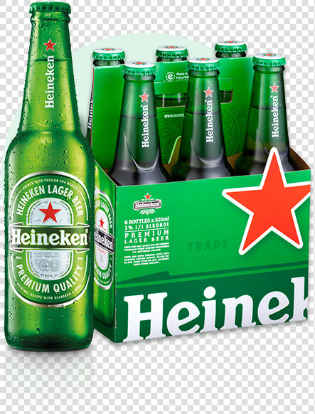 Heineken 6 bottle Pack   Heineken 6 Pack Png  Transparent PngTransparent PNG