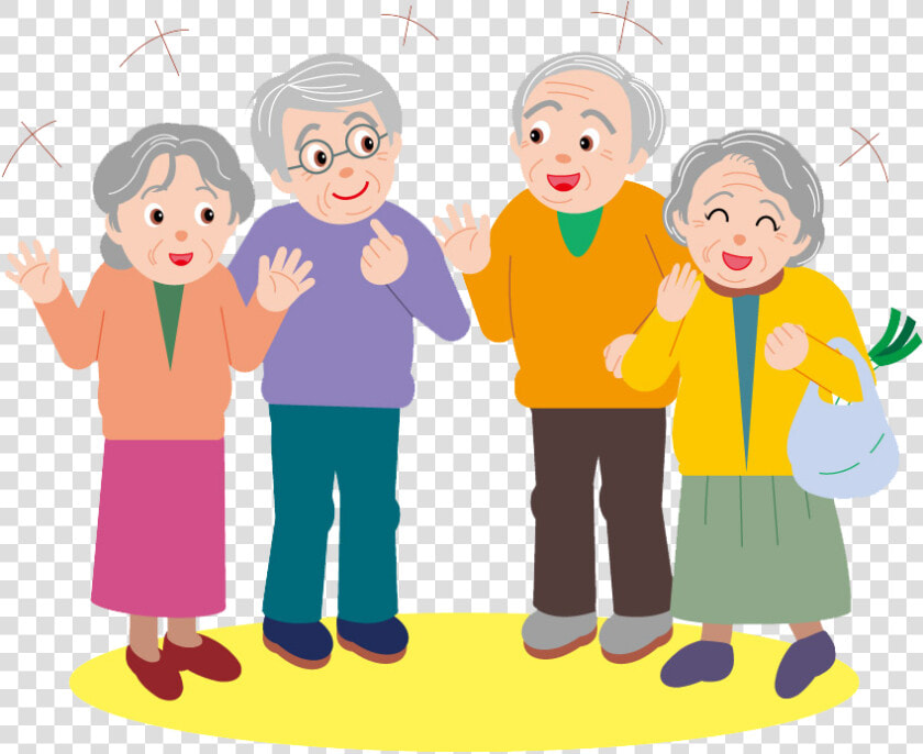 Old People Party Png   Elderly Clipart Png  Transparent PngTransparent PNG