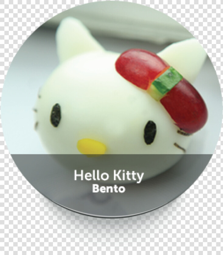 Roundbuttonfunbento 07   Animal Figure  HD Png DownloadTransparent PNG