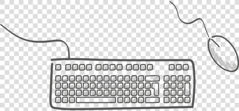 Mouse  Electronics  Keyboard  Computer  Office Work   Keyboard And Mouse Clipart  HD Png DownloadTransparent PNG