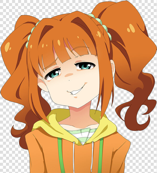 Smug Anime Girl Transparent  HD Png DownloadTransparent PNG