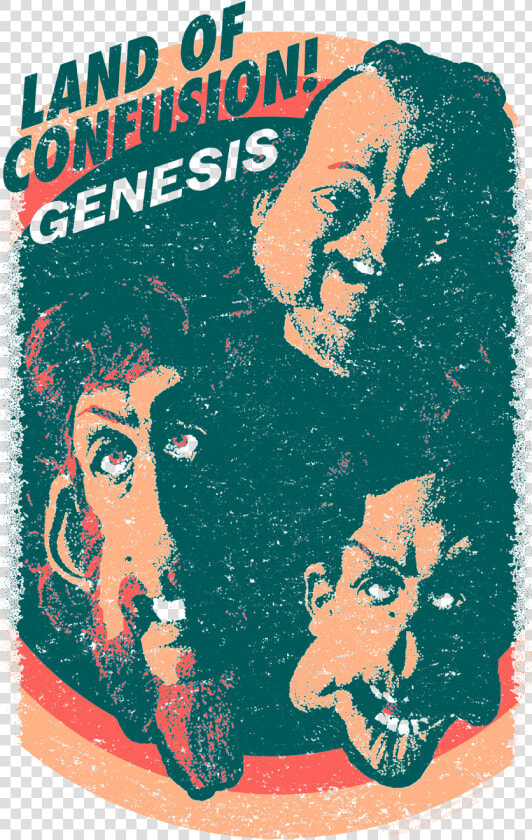 Genesis Land Of Confusion T Shirt  HD Png DownloadTransparent PNG