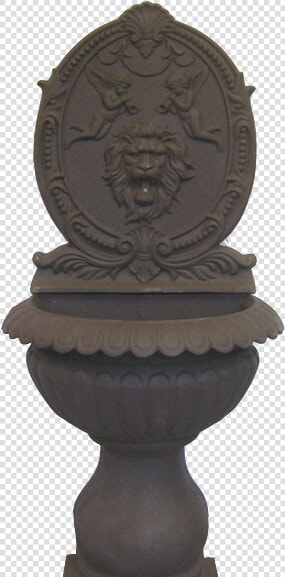 Cast Iron Wall Fountain   Carving  HD Png DownloadTransparent PNG