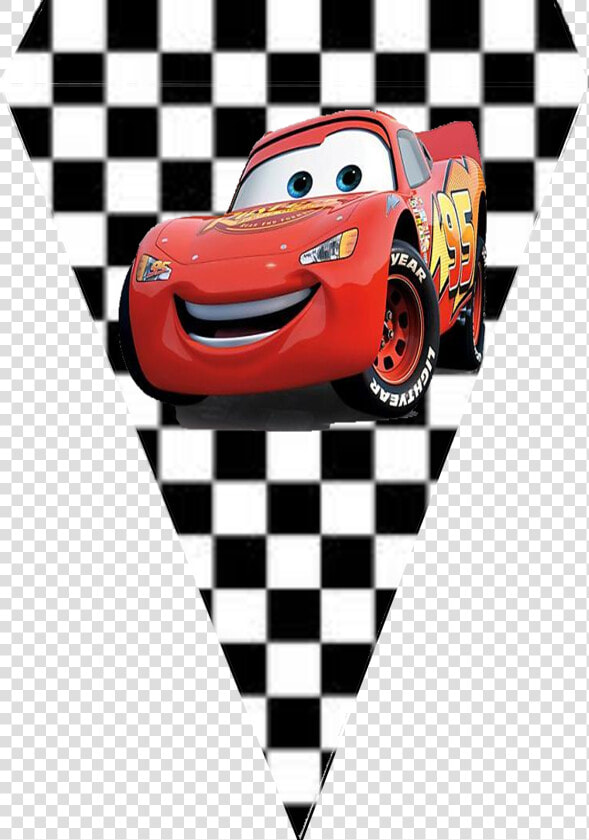 Bandeirinha Para Festa Carros Disney Bandeirinhas Para   Banderines De Cars Para Imprimir  HD Png DownloadTransparent PNG