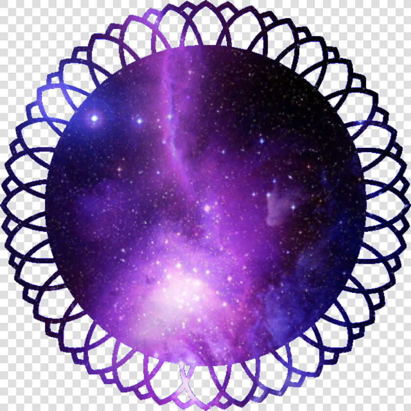  galaxy  circle  space  cutout  stars  purple  border   Jackson Wang Icons Circle  HD Png DownloadTransparent PNG