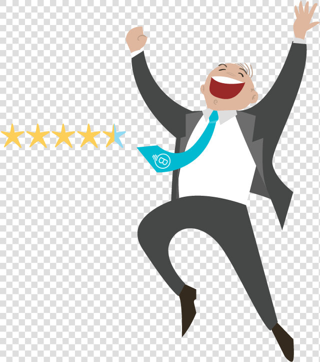 Guy Happy With Excellent Customer Reviews   Human Resource Management  HD Png DownloadTransparent PNG