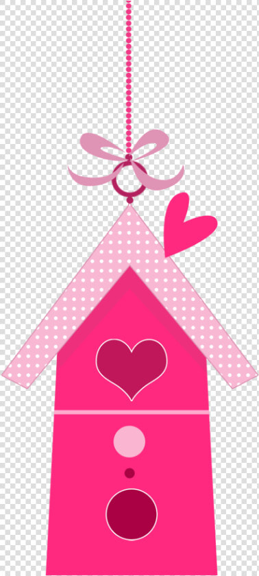 Birdhouse Clipart Pink   Clip Art  HD Png DownloadTransparent PNG