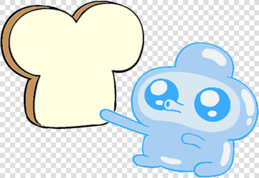 Bravest Warriors Jelly Kid Holding Slice Of Bread   Cartoon  HD Png DownloadTransparent PNG