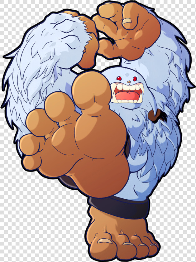 Mighty Sasquatch 2 Gn3   Sasquatch Capcom  HD Png DownloadTransparent PNG