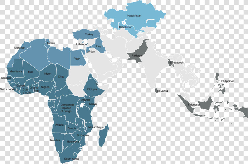 Population Growth Map Of Africa  HD Png DownloadTransparent PNG