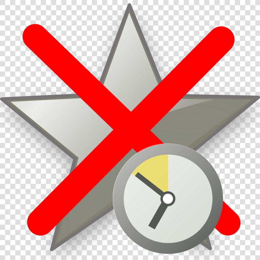 Crystal Clear Action Bookmark Silver Crossed Wait   Sign  HD Png DownloadTransparent PNG