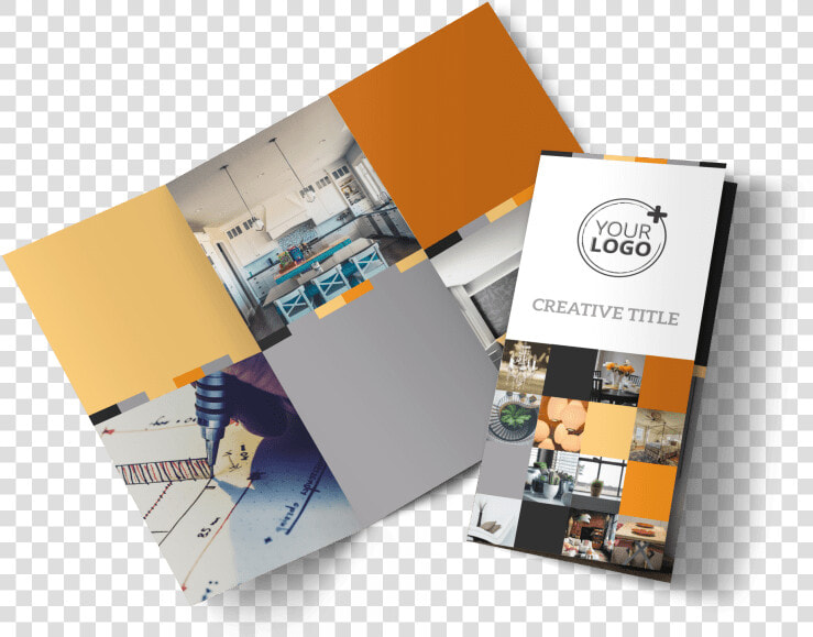 Creative Interior Design Brochure Template Preview   Tri Fold Brochure Interior Design  HD Png DownloadTransparent PNG