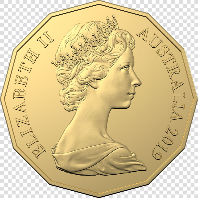 50cent Australian Coin 2011  HD Png DownloadTransparent PNG