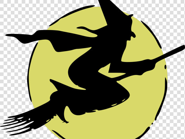 Witch Clipart Flying Witch   Witch Moon Clip Art  HD Png DownloadTransparent PNG