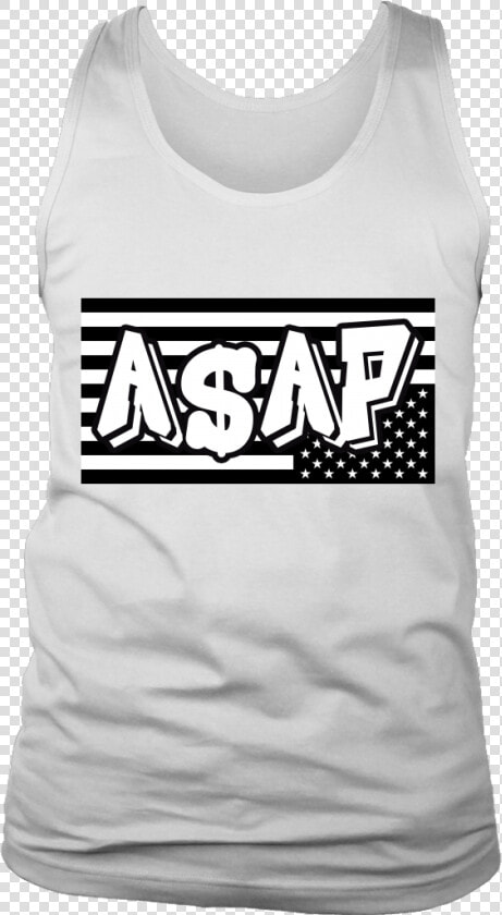 Asap Rocky American Flag Rap Tank Top   Lesbian Tank Top  HD Png DownloadTransparent PNG