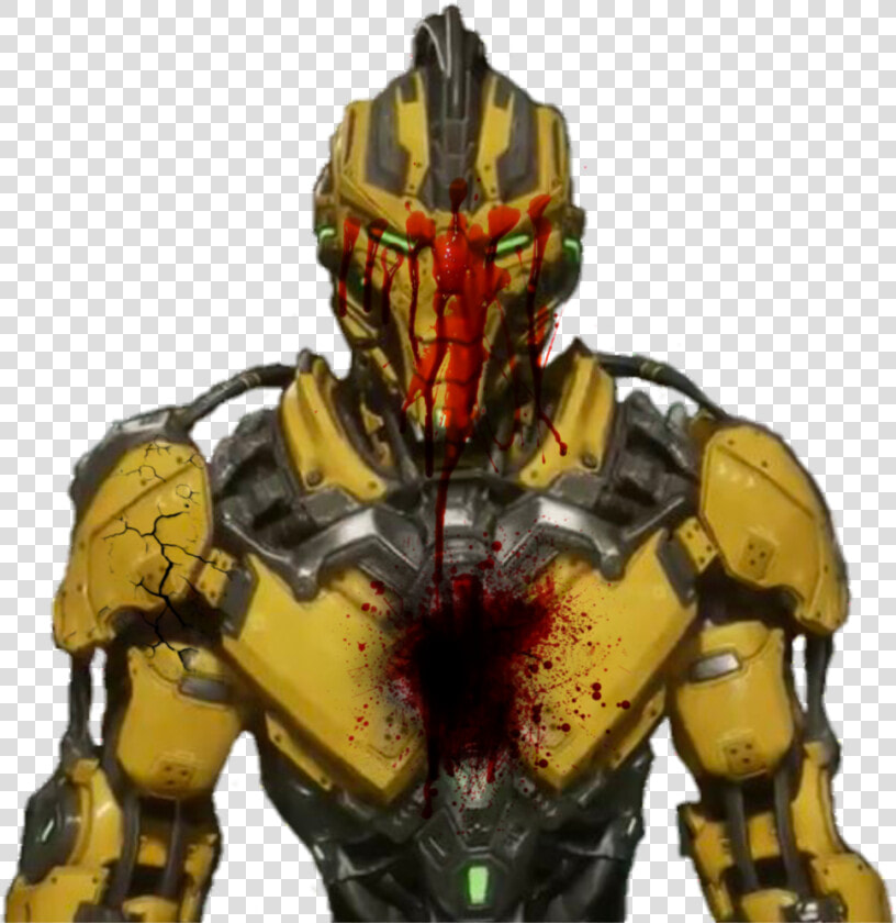  bloody  cracked  cyrax  mortalkombat   سایرکس در مورتال کمبت  HD Png DownloadTransparent PNG