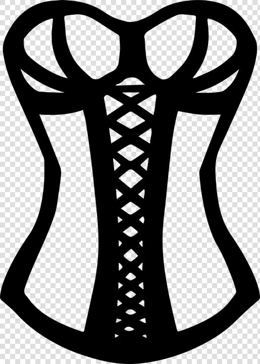 Laced  Corset  Fashion  Clothing  Binding  Elegant   Desenho Espartilho Png  Transparent PngTransparent PNG