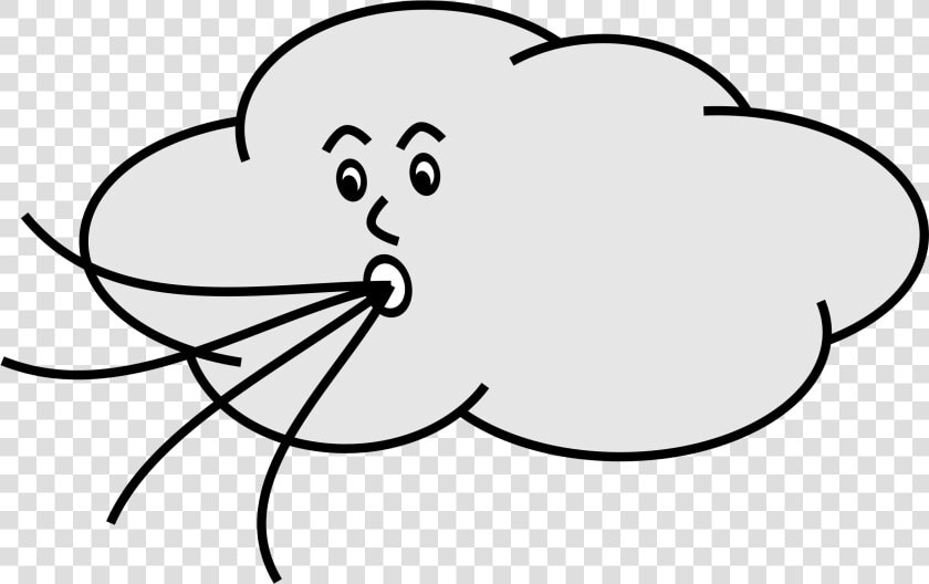 Cloud Vector   Wind Blowing Gif Cartoon  HD Png DownloadTransparent PNG