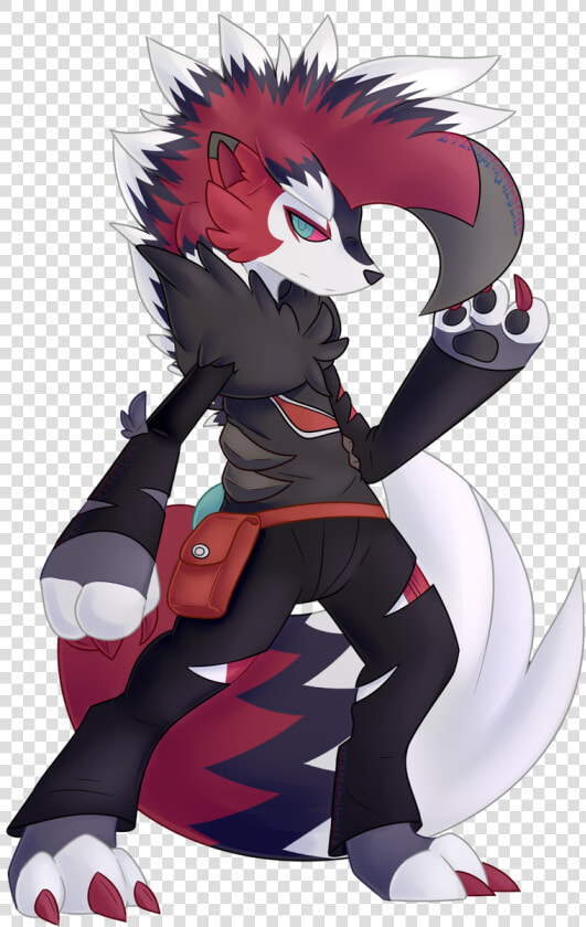 Transparent Zoroark Png   Gladion As A Furry  Png DownloadTransparent PNG