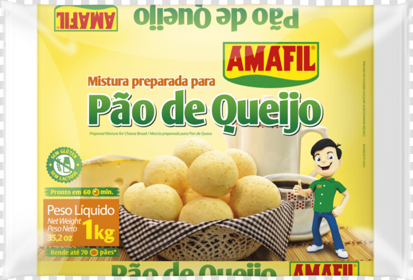 Pao De Queijo Amafil 5kg  HD Png DownloadTransparent PNG