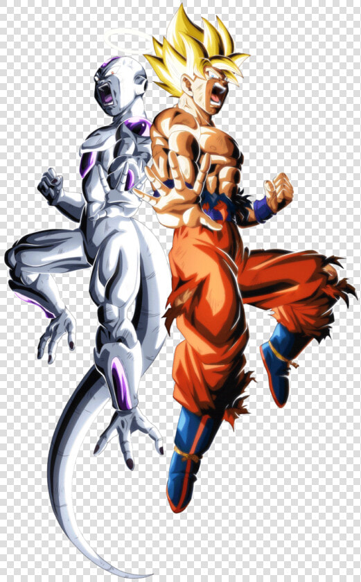 Jiren Is Back From Surrendering And Is Giving Frieza   Goku And Frieza Vs Jiren  HD Png DownloadTransparent PNG