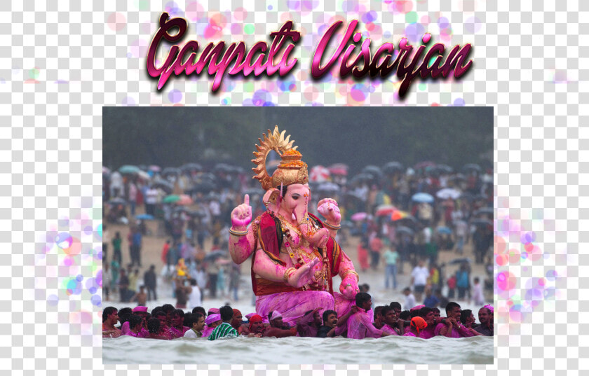 Happy Ganesh Chaturthi 2018   Png Download   Ganpati Visarjan Date 2019  Transparent PngTransparent PNG