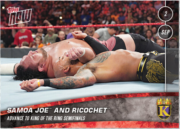 Samoa Joe And Ricochet Advance To King Of The Ring   Magento  HD Png DownloadTransparent PNG