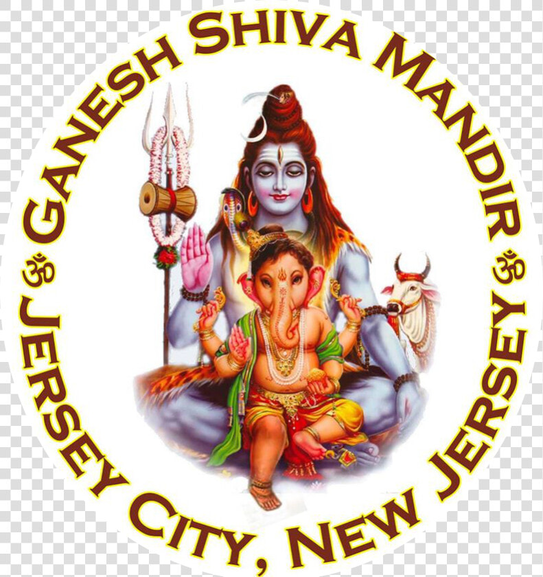 Ganesh Shiva Mandir   Lord Shiva And Ganesha  HD Png DownloadTransparent PNG