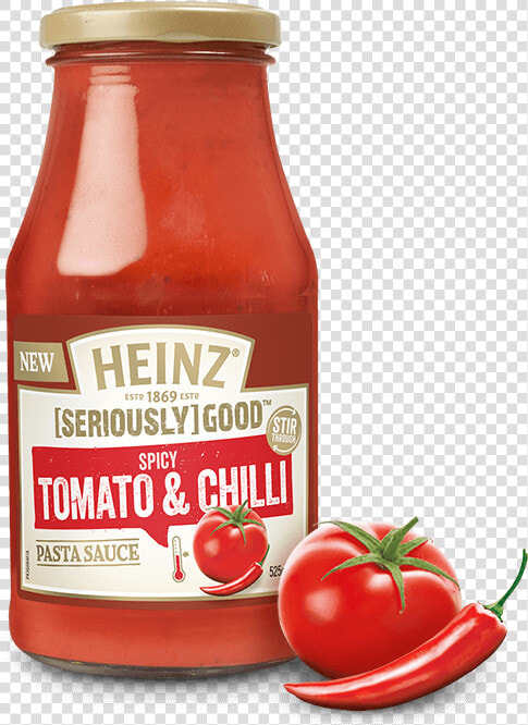 Spicy Tomato  amp  Chilli Pasta Sauce   Heinz Seriously Good Lasagna Sauce  HD Png DownloadTransparent PNG