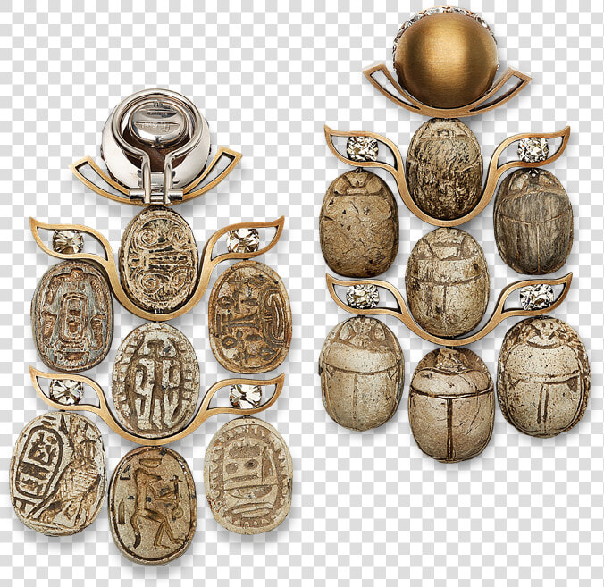 Scarab Earrings Made By Hemmerle   Reptile  HD Png DownloadTransparent PNG