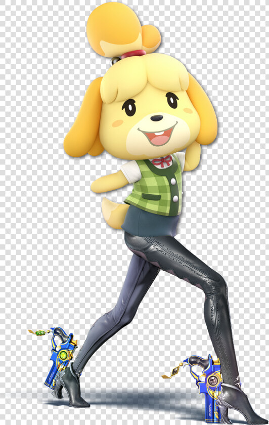 Super Smash Bros   Isabelle Smash Bros Render  HD Png DownloadTransparent PNG