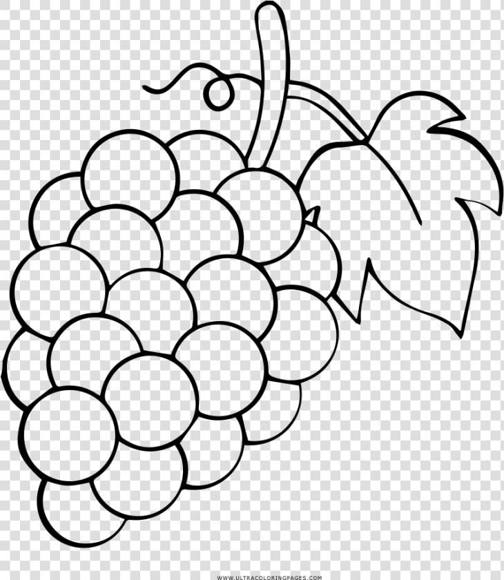 Uvas Página Para Colorear   Clipart Grapes  HD Png DownloadTransparent PNG