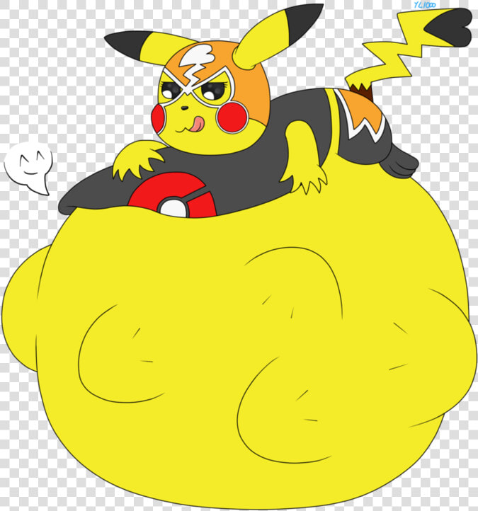 Pc  Pikachu Libre Vores Brais By Yoshilover1000 On   Pikachu Libre Vore  HD Png DownloadTransparent PNG