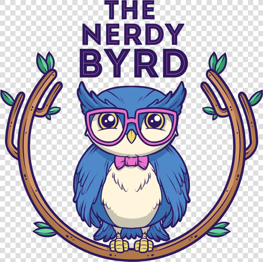 Nerdy Byrd  HD Png DownloadTransparent PNG