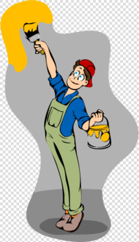 Painting Clipart Man Painting   Wall Painter Clipart Png  Transparent PngTransparent PNG