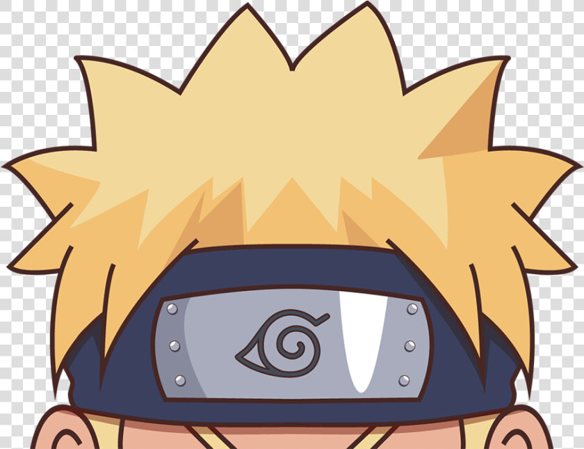 Image Of Naru Half Headband Peeker   Cartoon  HD Png DownloadTransparent PNG