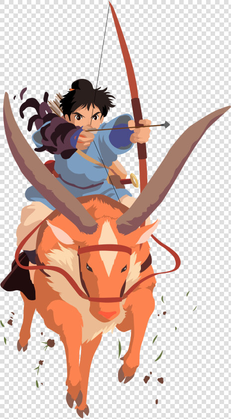 Princesse Mononoké Png   Princess Mononoke Ashitaka Png  Transparent PngTransparent PNG