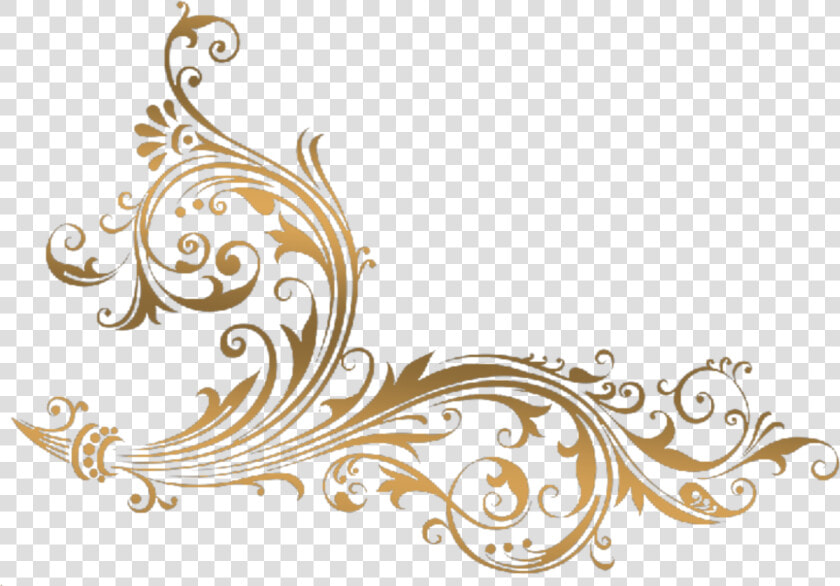  filagree  gold  swirl  floral  elegant  wedding   Lineas Decorativas Oro Png  Transparent PngTransparent PNG