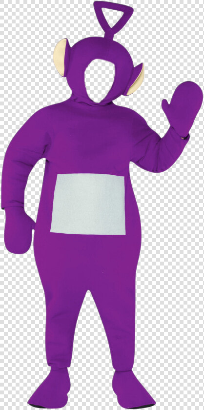 Teletubbies Tinky Winky Costume Adult   Tinky Winky Costume  HD Png DownloadTransparent PNG