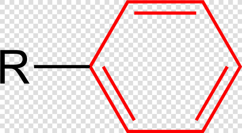 Phenyl Group Highlighted 2d   Hexane With 3 Double Bonds  HD Png DownloadTransparent PNG