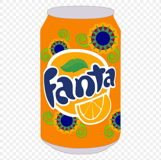 Transparent Fanta Bottle Png   Orange Soft Drink  Png DownloadTransparent PNG