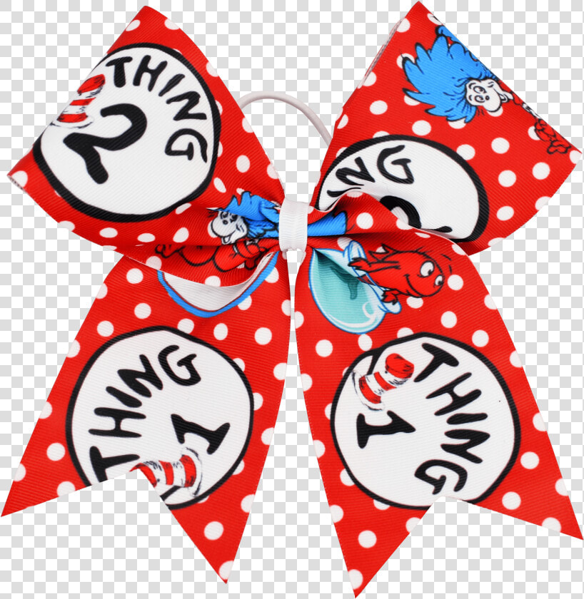 Cheer Bow Clipart Cheerleader   Thing 1 And Thing 2  HD Png DownloadTransparent PNG