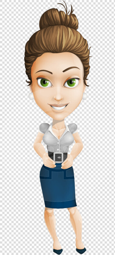 Attractive Business Woman Cartoon Character Set Ultimate   Vector Woman Cartoon Png  Transparent PngTransparent PNG