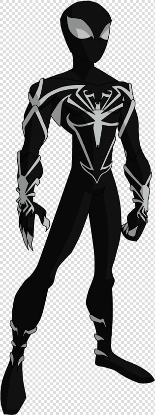 Drawing Guys Suit Transparent Png Clipart Free Download   Spectacular Spiderman Black Suit  Png DownloadTransparent PNG