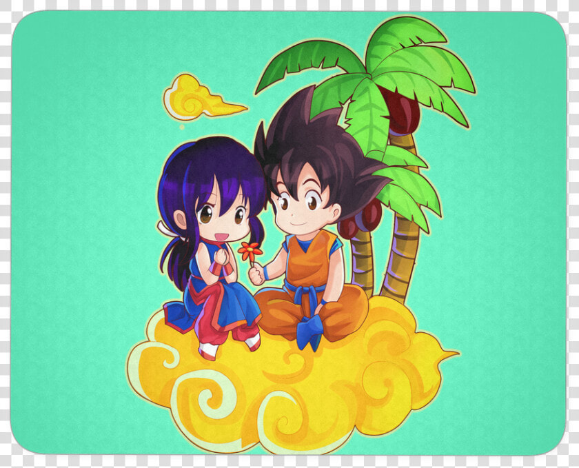 Goku And Chichi Chibi  HD Png DownloadTransparent PNG