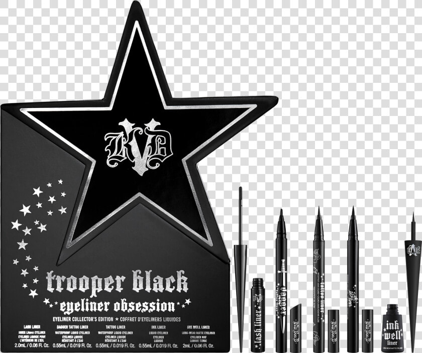 Trooper Black Eyeliner Obsession  HD Png DownloadTransparent PNG