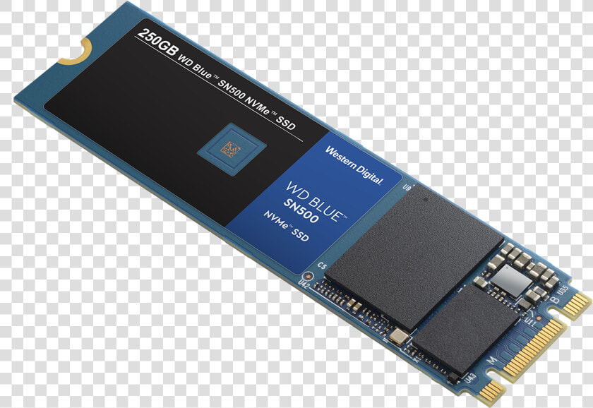 Wd Blue Sn500 Nvme 250gb  HD Png DownloadTransparent PNG