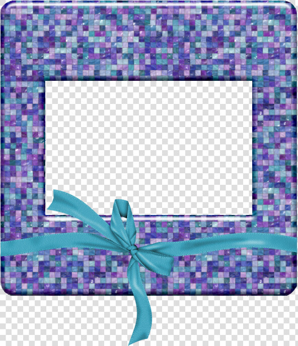 Free Printable Frames Or Labels With Bows   Cuadro Png Con Fondo Celeste  Transparent PngTransparent PNG