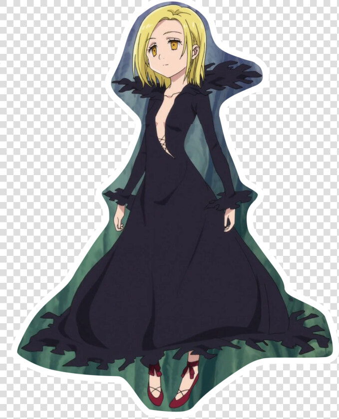 Ban Drawing Elaine   Elaine Dark Nanatsu No Taizai  HD Png DownloadTransparent PNG